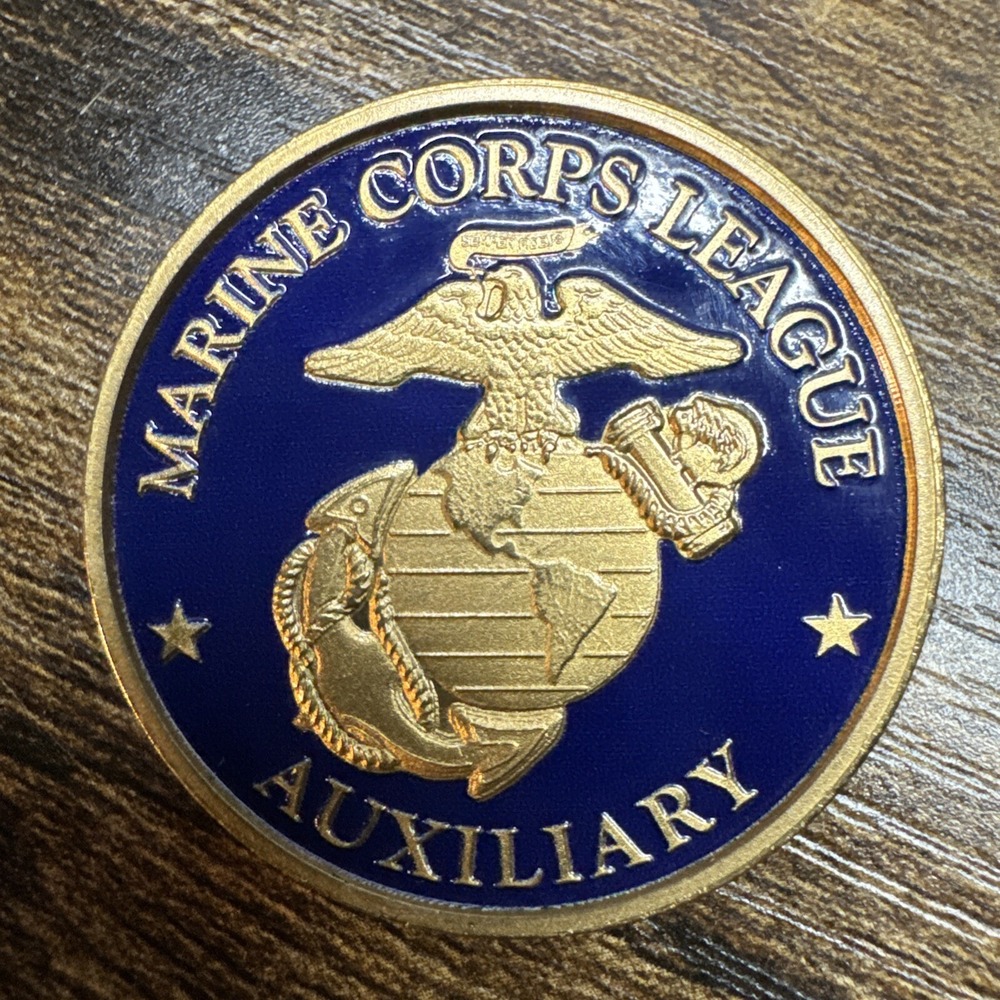 Marine Corps League Auxiliary MCLA of Pennsylvania / PA Challenge Coin
